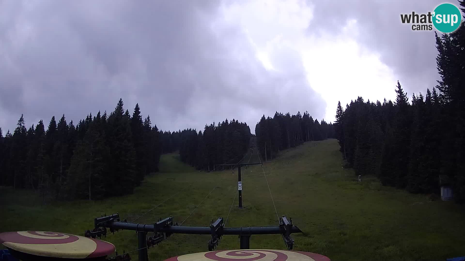 Skigebiet Rogla Webcam Ostruščica Piste 1 und 2