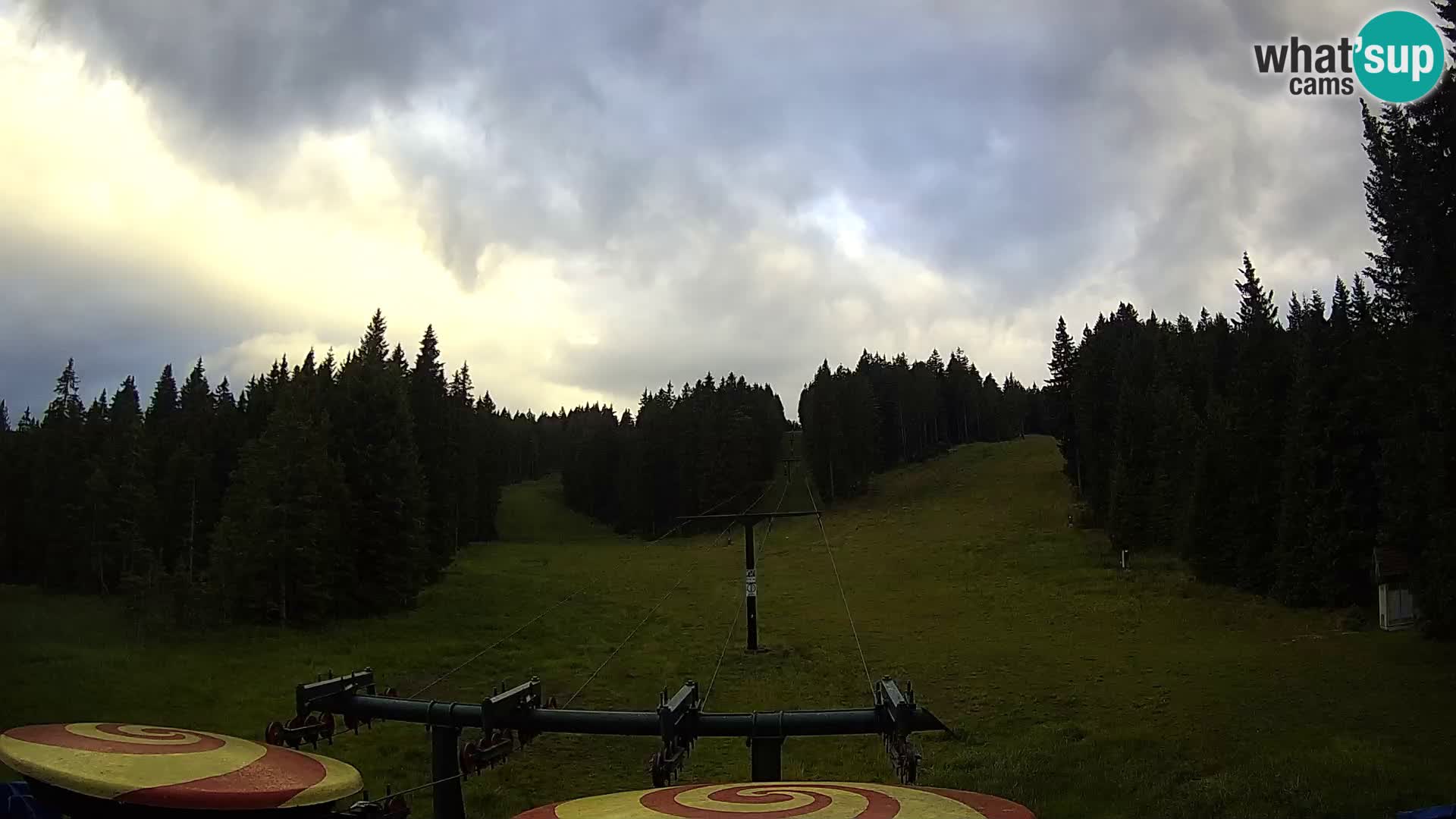 Skigebiet Rogla Webcam Ostruščica Piste 1 und 2