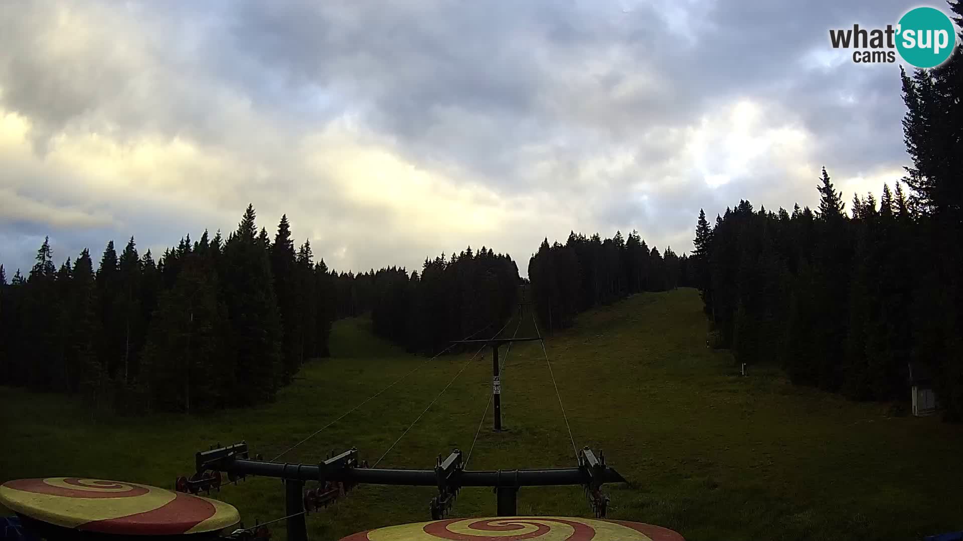 Comprensorio sciistico Rogla Webcam live Ostruščica piste 1 e 2