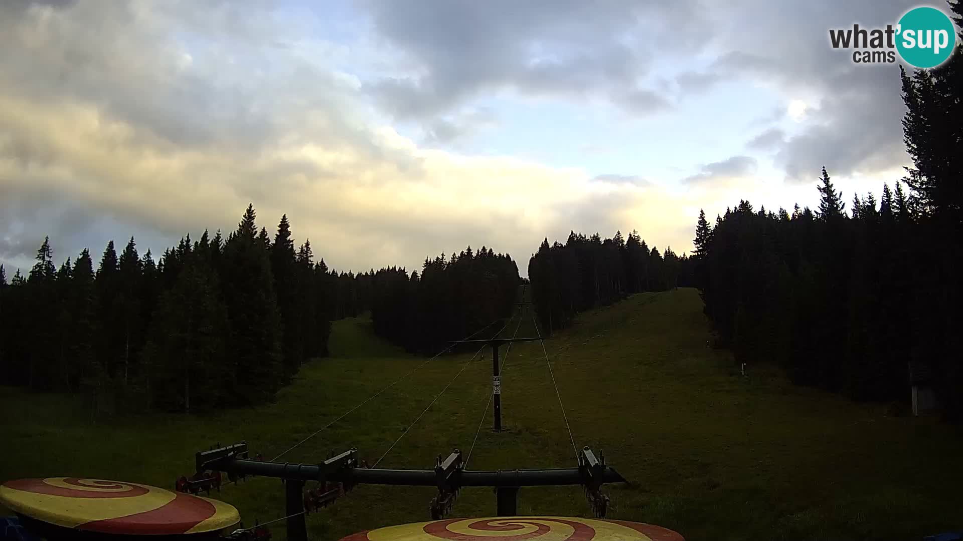 Estación de esquí Rogla Webcam Ostruščica pistas 1 y 2
