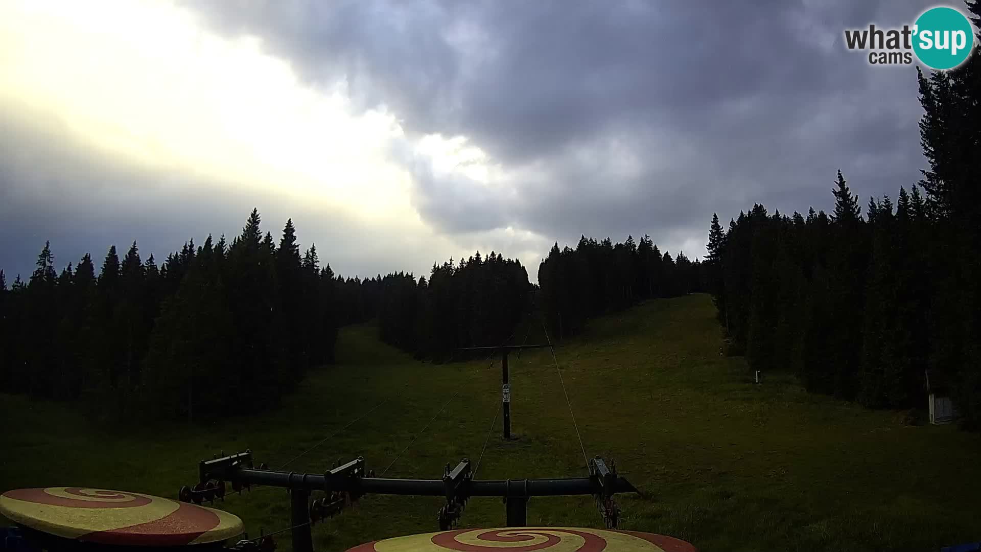 Skigebiet Rogla Webcam Ostruščica Piste 1 und 2
