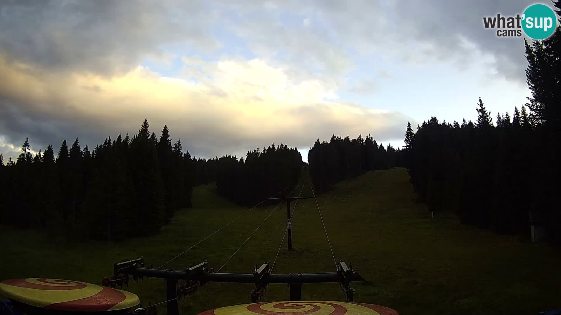 Station de ski Rogla Webcam Ostruščica pistes 1 et 2