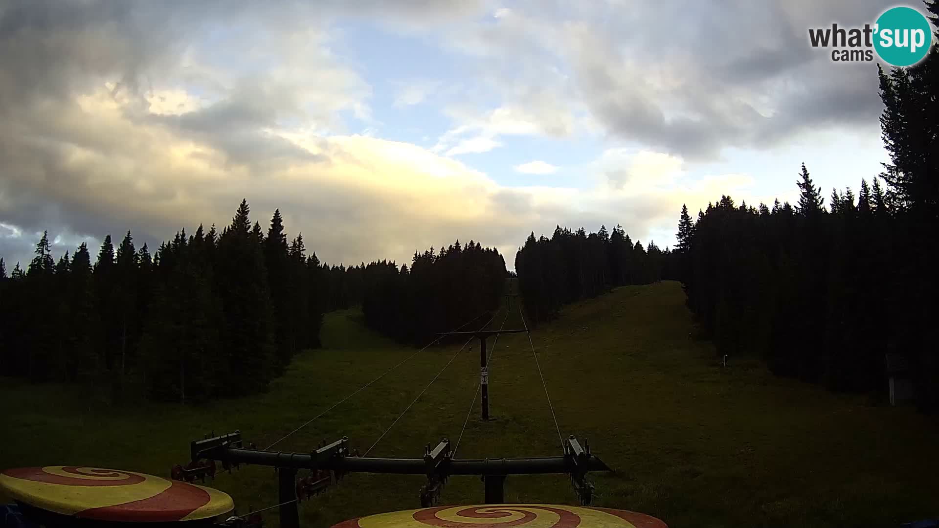 Comprensorio sciistico Rogla Webcam live Ostruščica piste 1 e 2