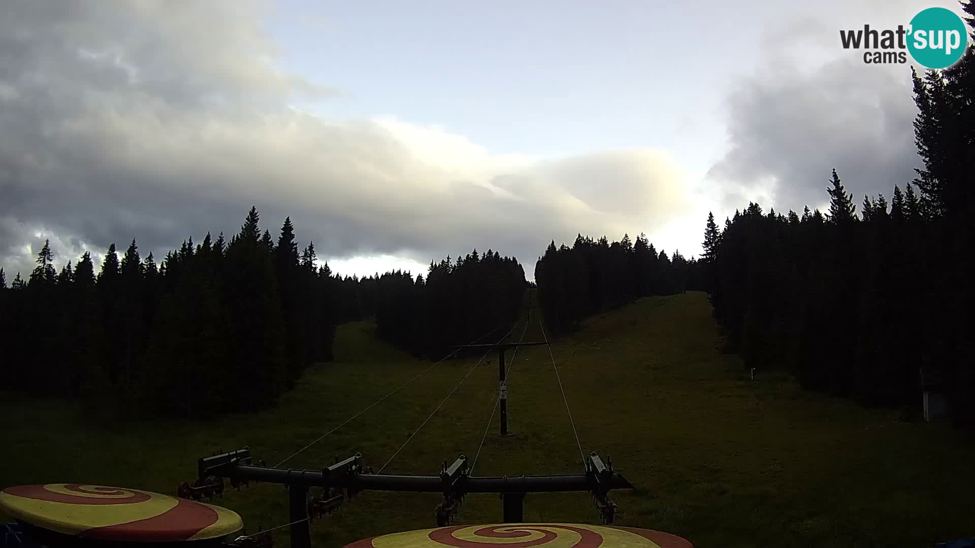 Skijalište Rogla web kamera Ostruščica proga 1 in 2