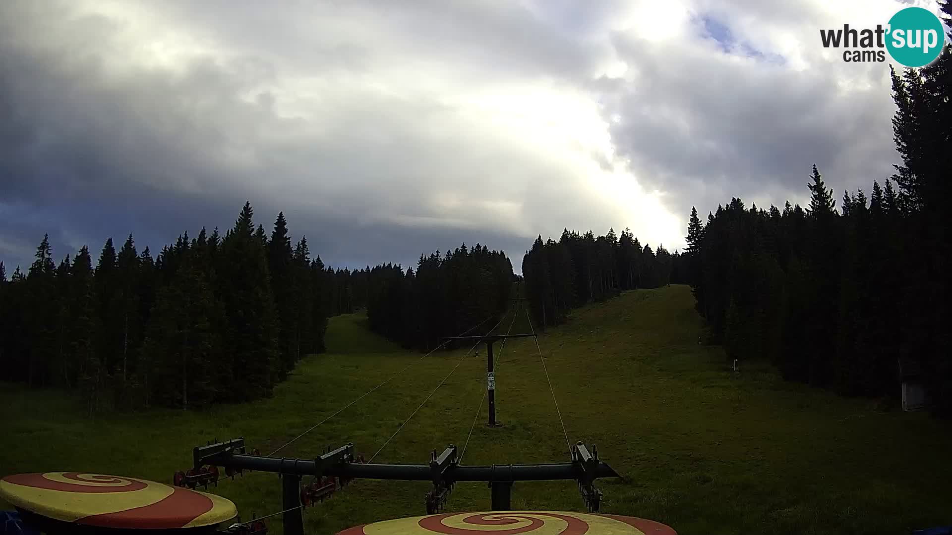Comprensorio sciistico Rogla Webcam live Ostruščica piste 1 e 2