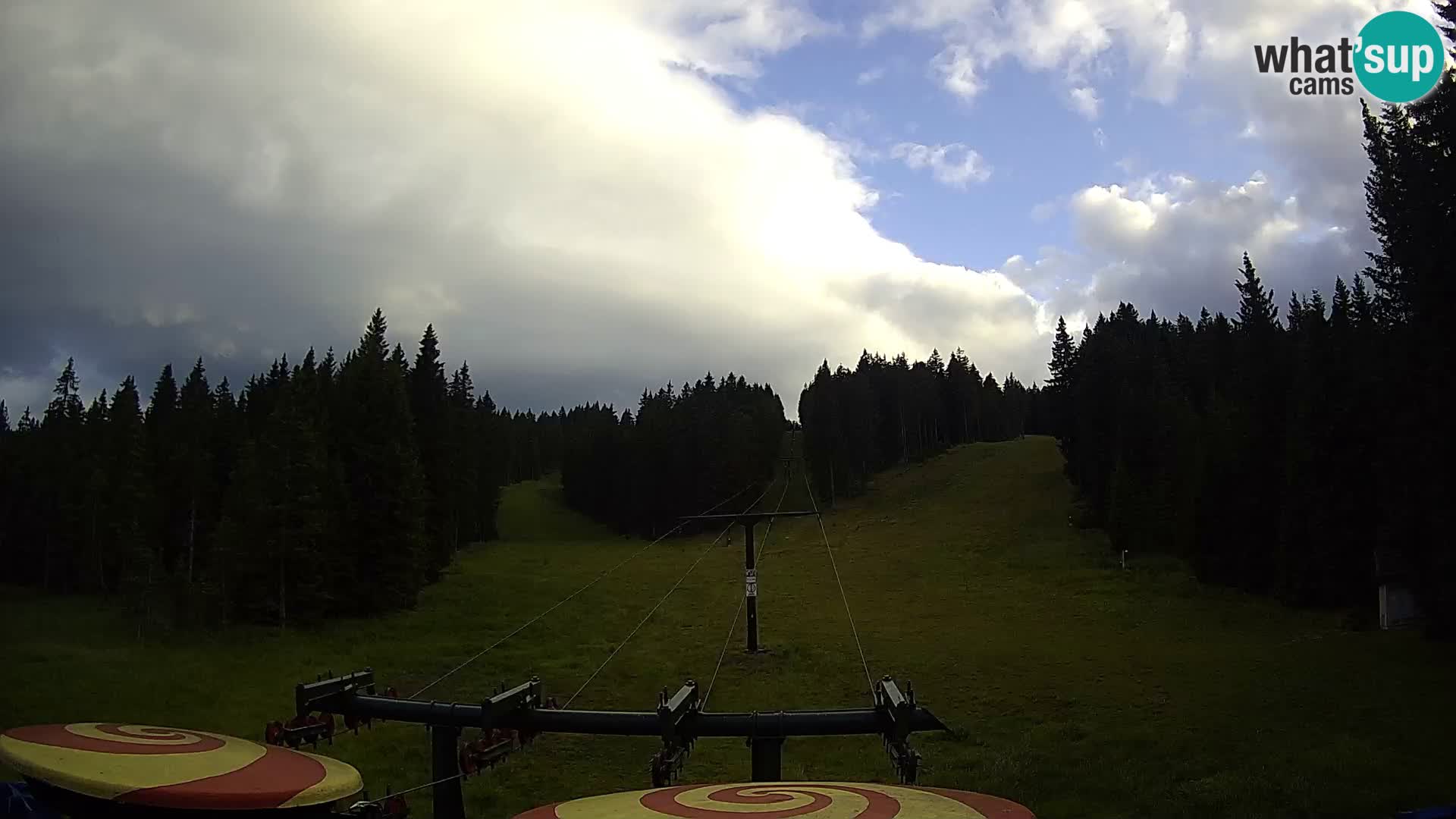 Skijalište Rogla web kamera Ostruščica proga 1 in 2