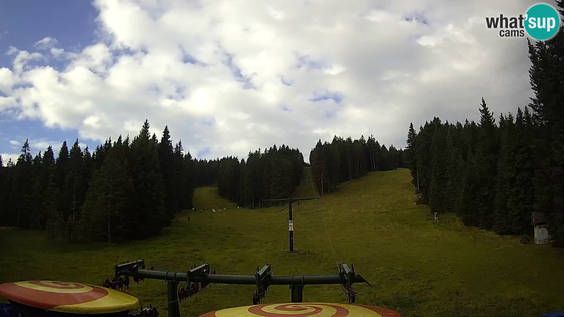 Skijalište Rogla web kamera Ostruščica proga 1 in 2