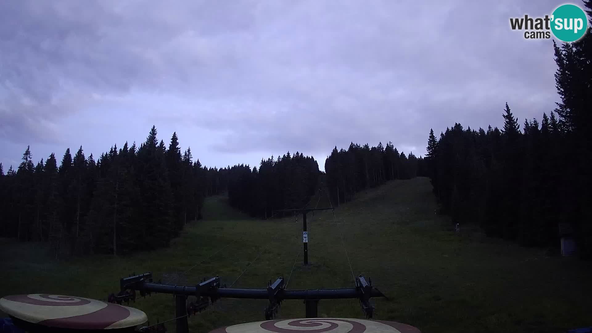 Estación de esquí Rogla Webcam Ostruščica pistas 1 y 2