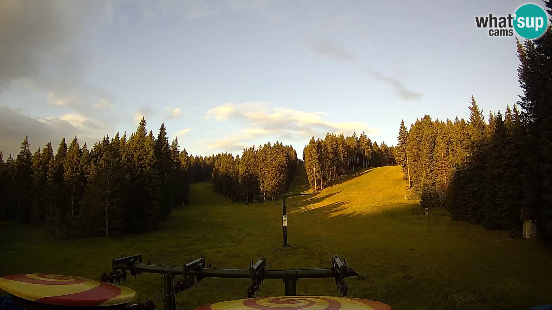 Estación de esquí Rogla Webcam Ostruščica pistas 1 y 2