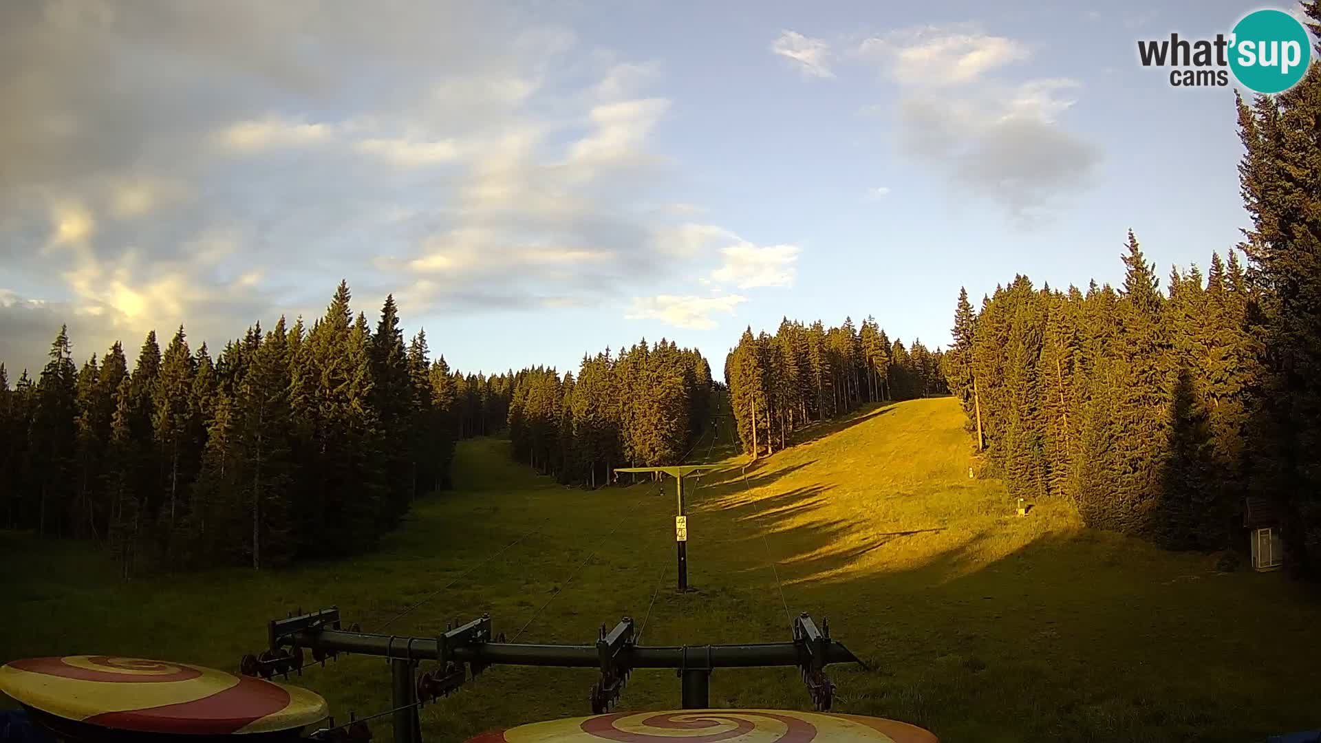 Station de ski Rogla Webcam Ostruščica pistes 1 et 2