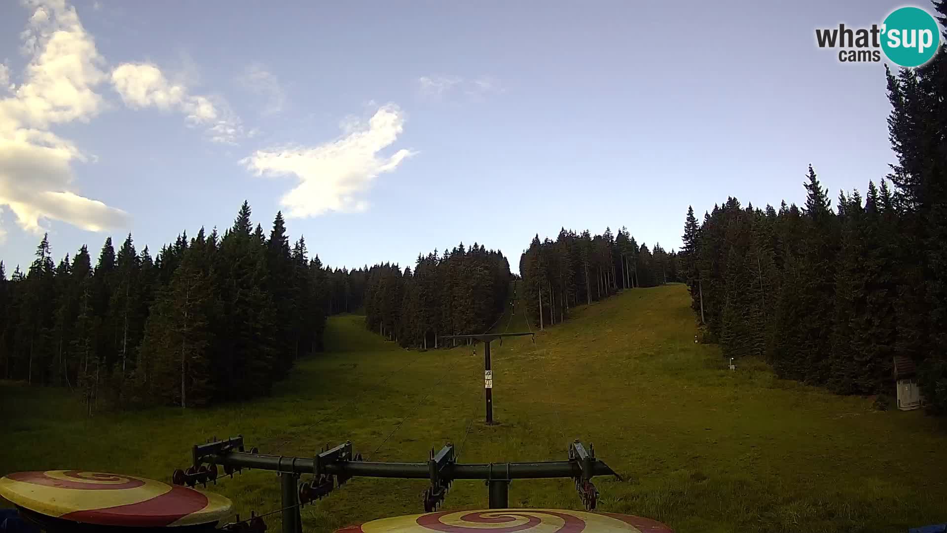 Skijalište Rogla web kamera Ostruščica proga 1 in 2