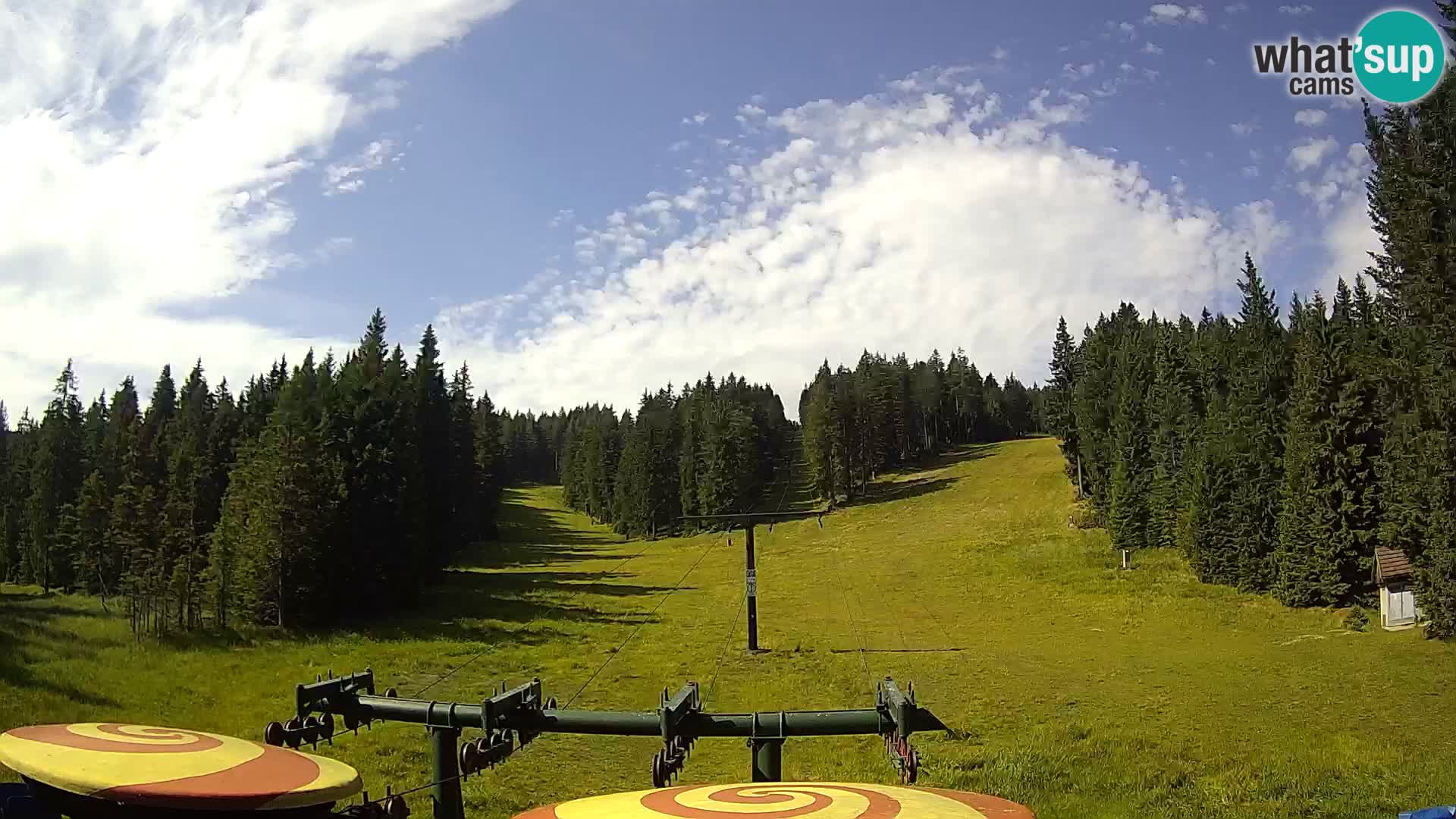 Comprensorio sciistico Rogla Webcam live Ostruščica piste 1 e 2