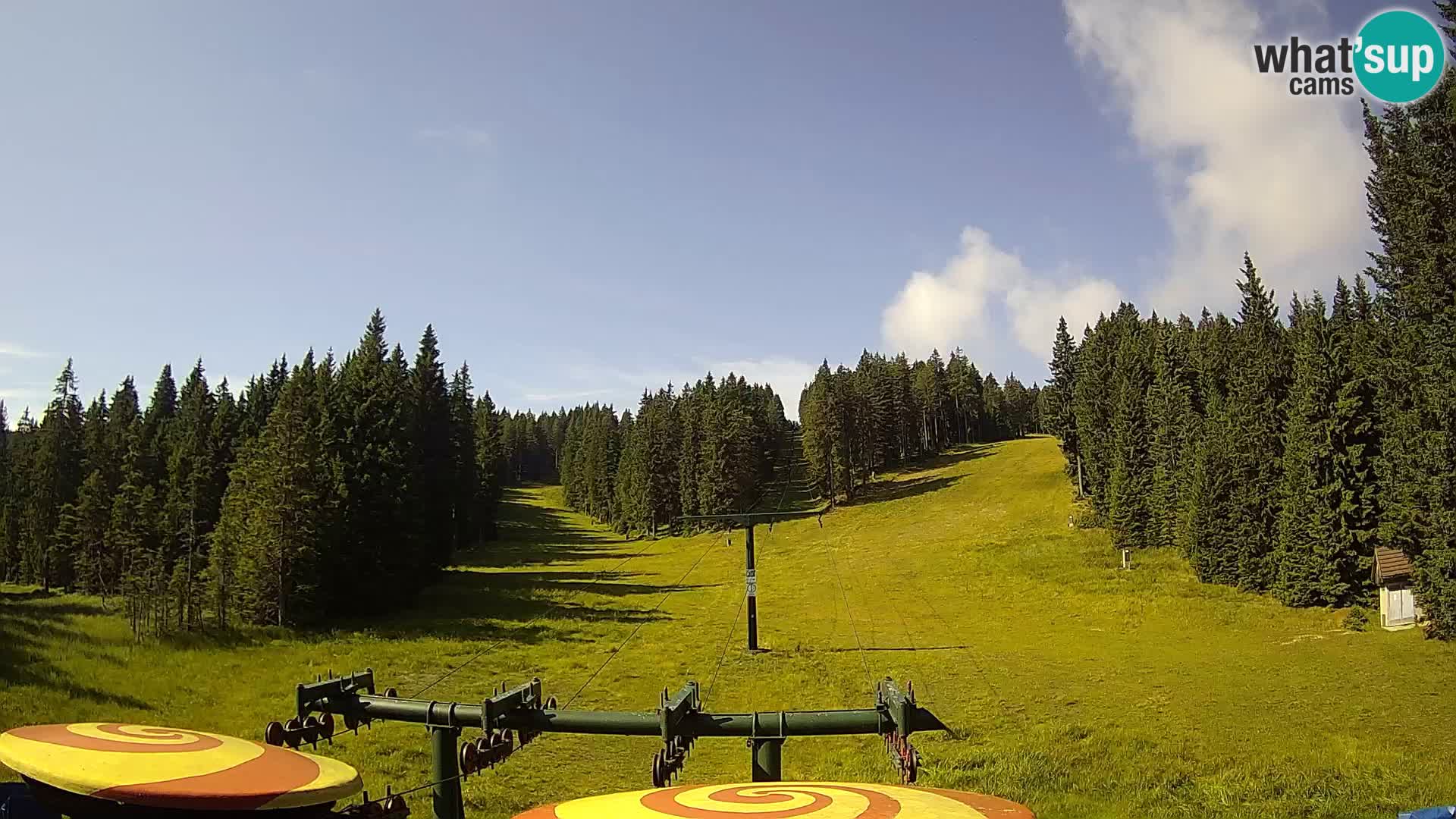 Skijalište Rogla web kamera Ostruščica proga 1 in 2