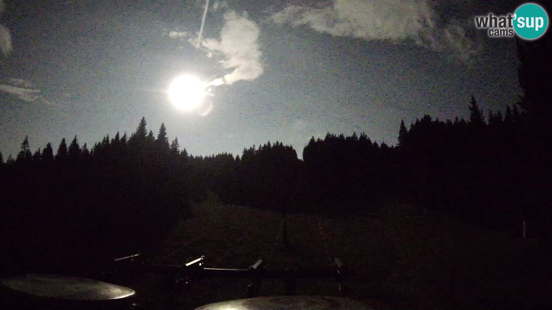 Comprensorio sciistico Rogla Webcam live Ostruščica piste 1 e 2