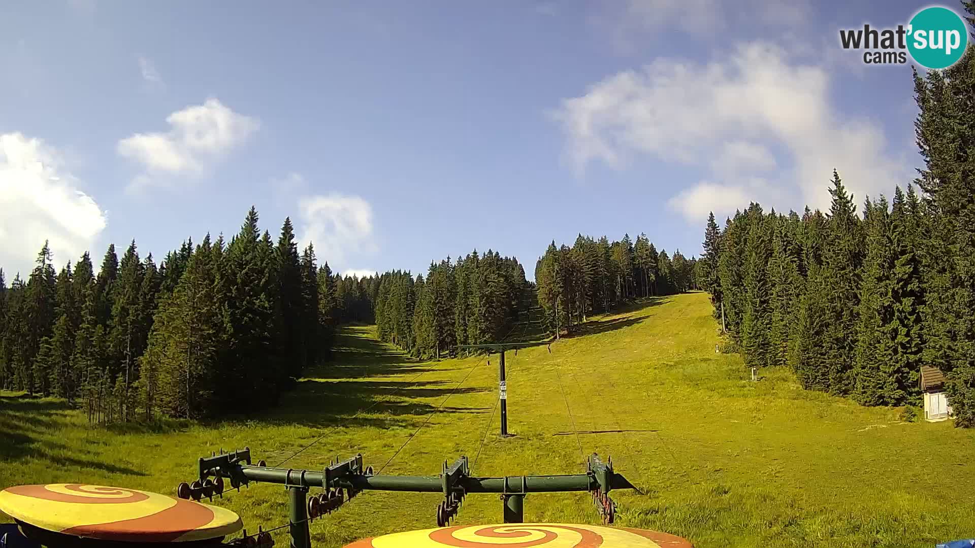 Skigebiet Rogla Webcam Ostruščica Piste 1 und 2