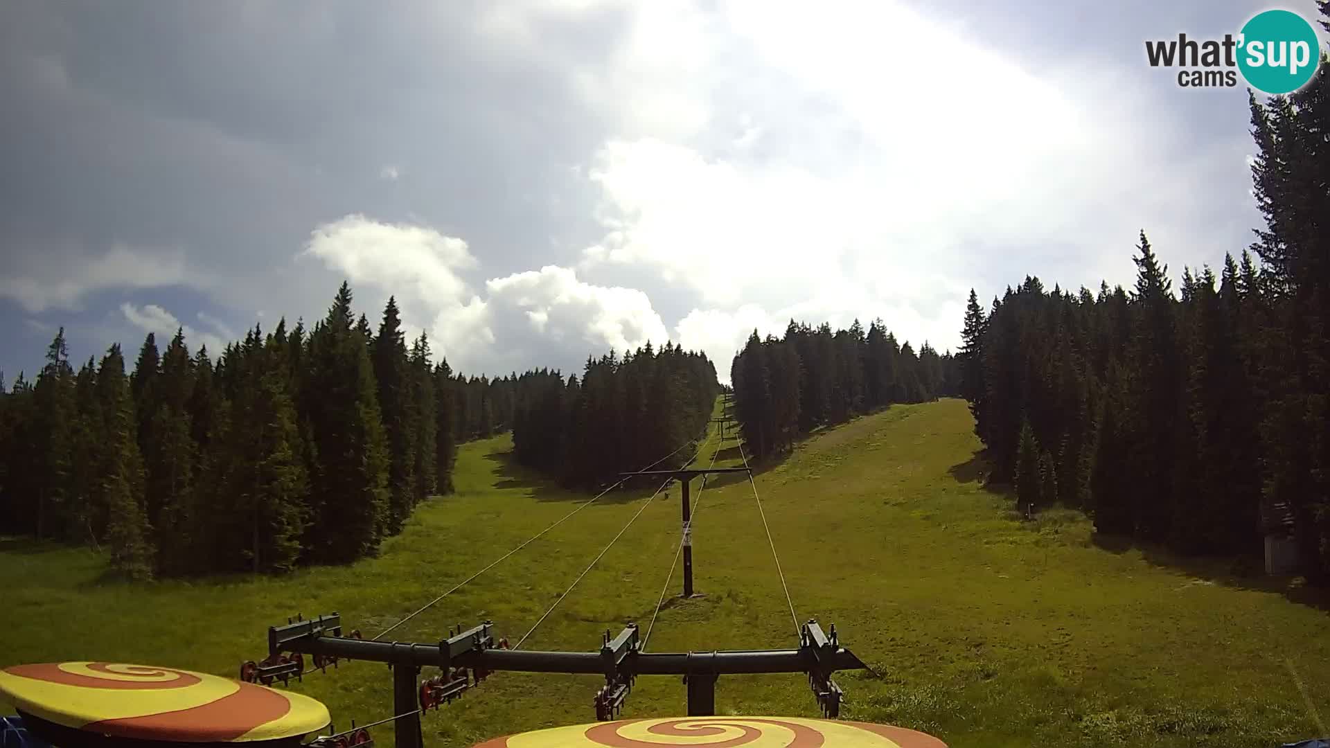 Skigebiet Rogla Webcam Ostruščica Piste 1 und 2