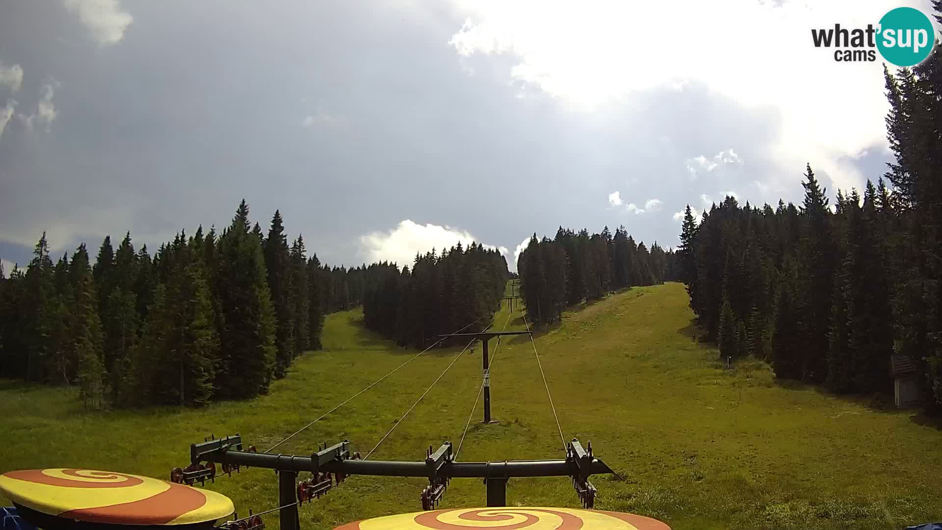 Skigebiet Rogla Webcam Ostruščica Piste 1 und 2