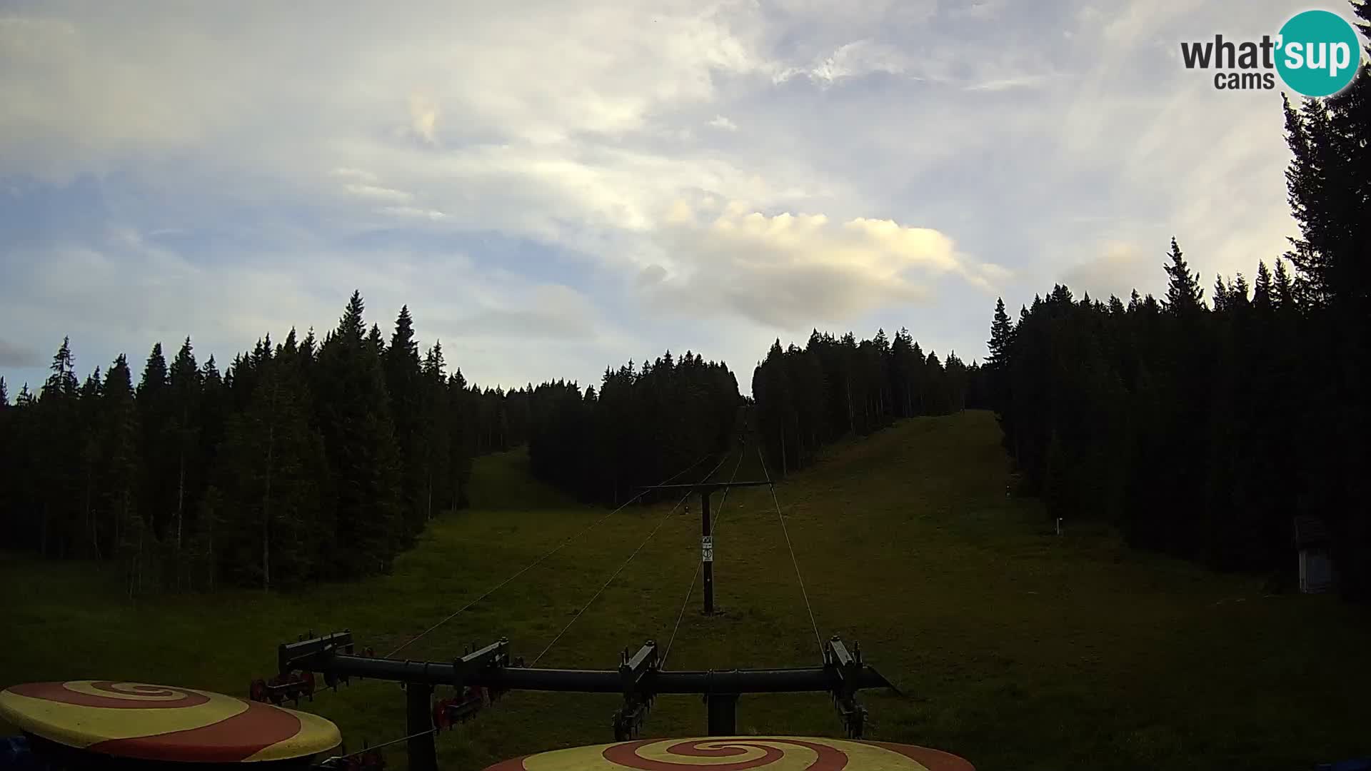 Comprensorio sciistico Rogla Webcam live Ostruščica piste 1 e 2