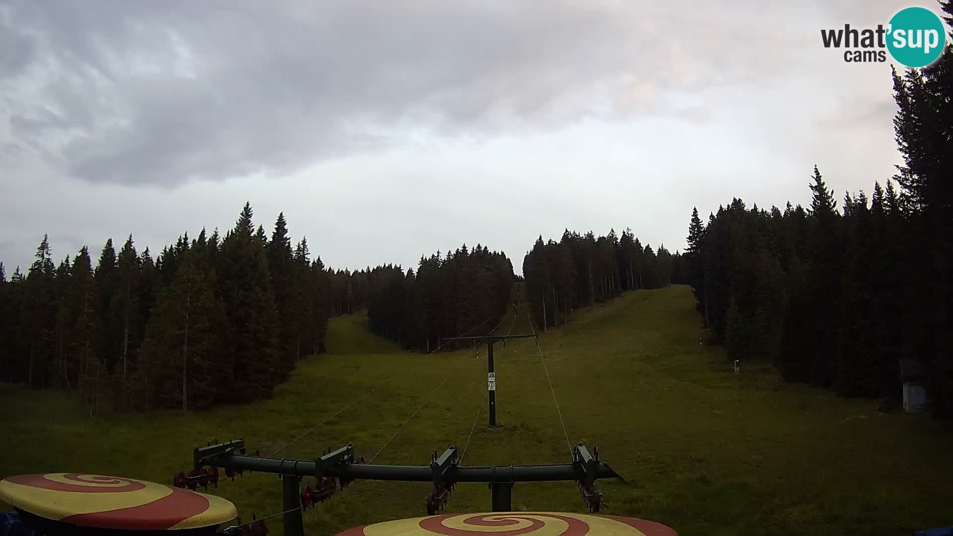 Comprensorio sciistico Rogla Webcam live Ostruščica piste 1 e 2