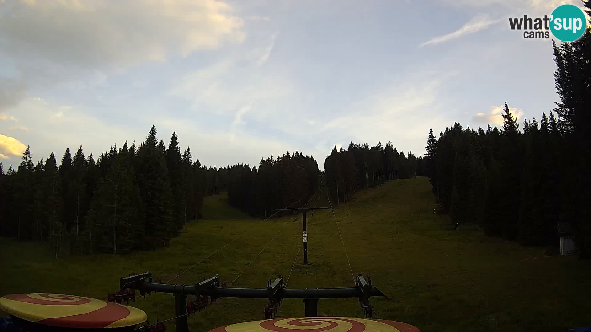 Station de ski Rogla Webcam Ostruščica pistes 1 et 2