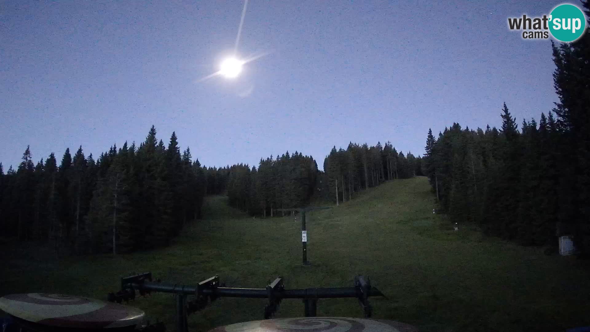 Comprensorio sciistico Rogla Webcam live Ostruščica piste 1 e 2