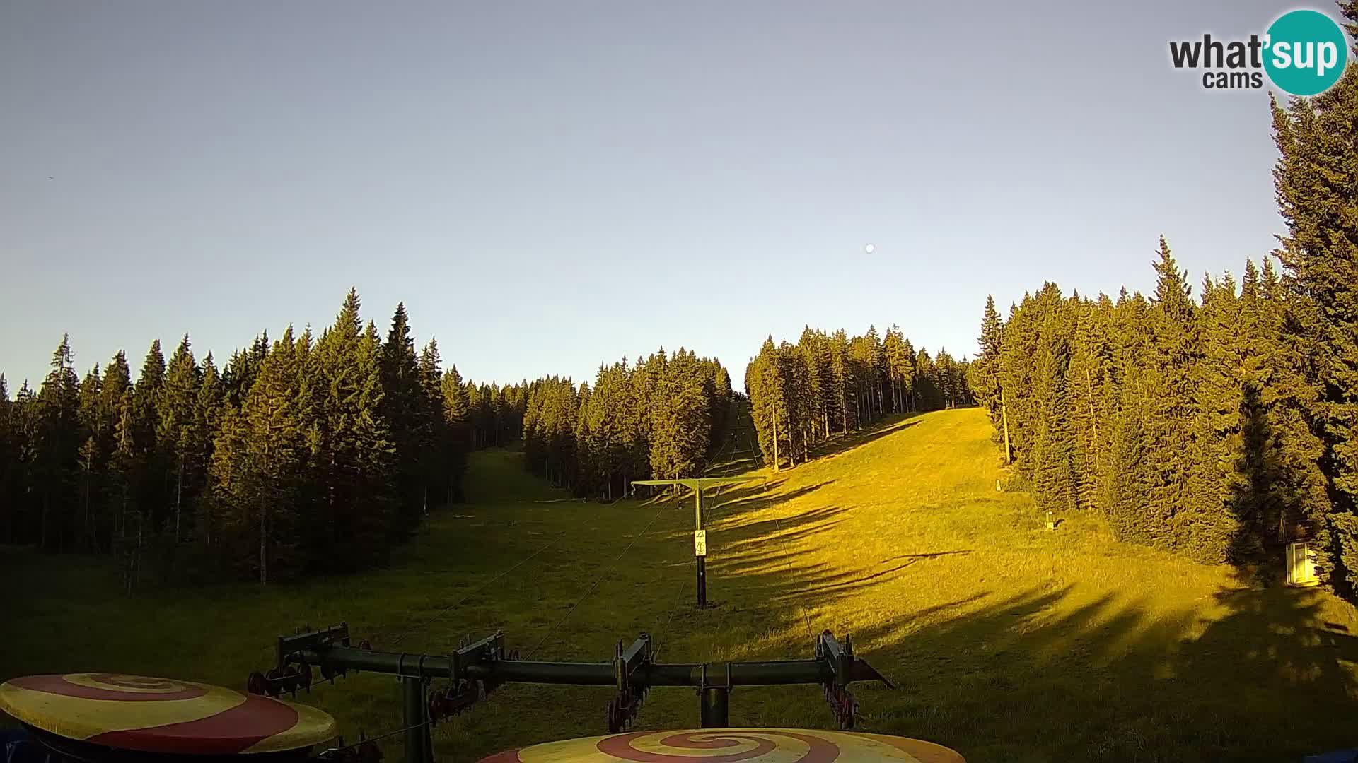 Station de ski Rogla Webcam Ostruščica pistes 1 et 2