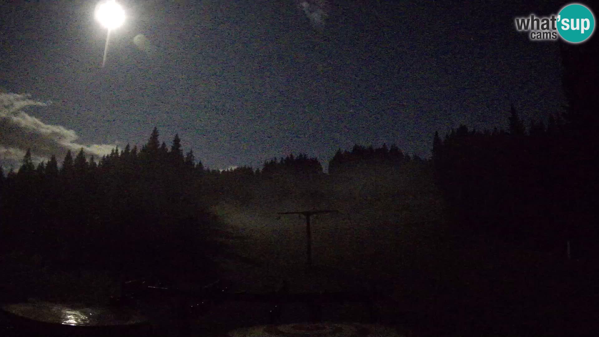 Skijalište Rogla web kamera Ostruščica proga 1 in 2
