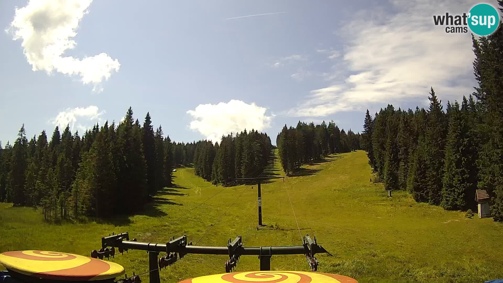 Skigebiet Rogla Webcam Ostruščica Piste 1 und 2