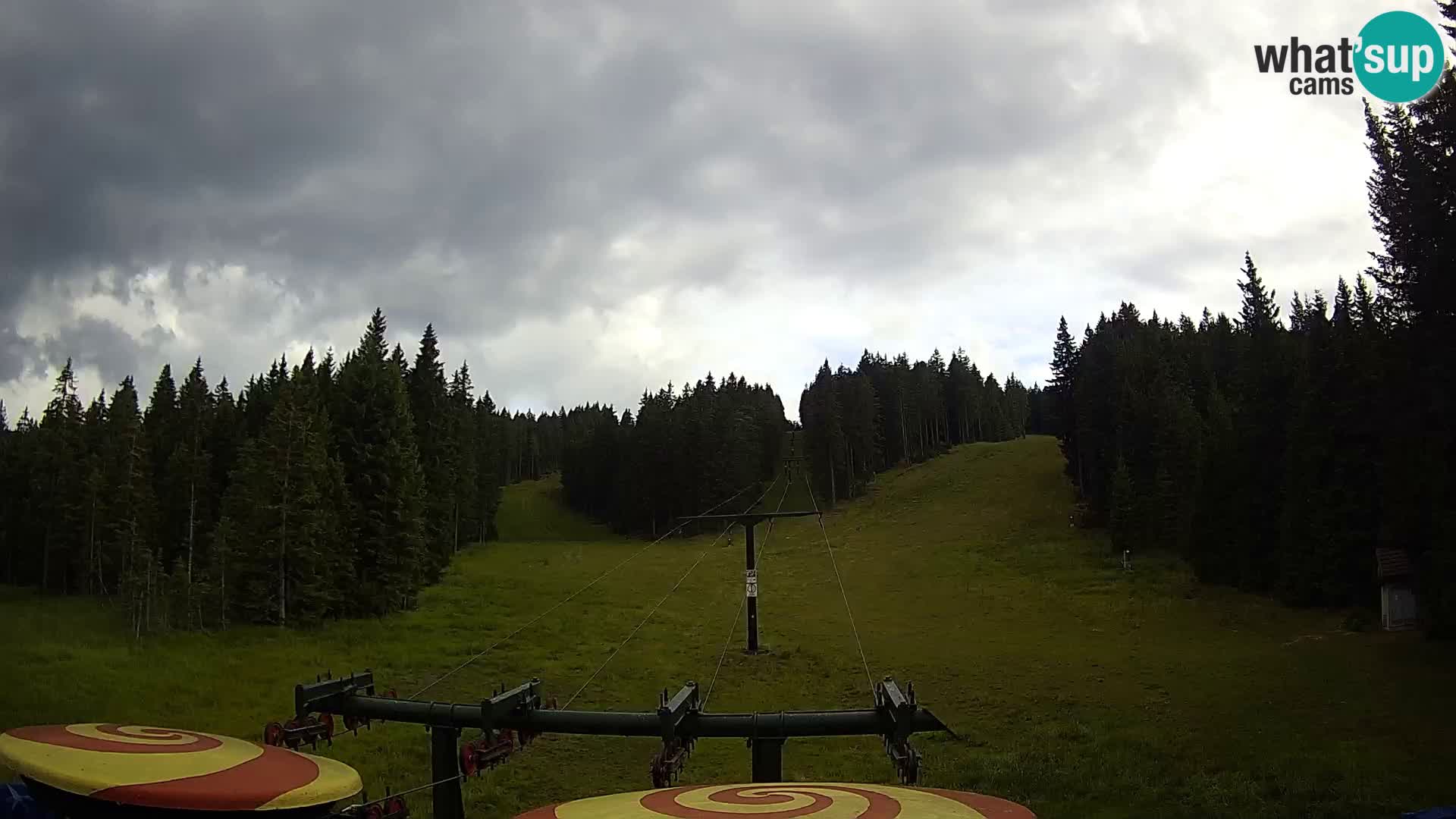 Station de ski Rogla Webcam Ostruščica pistes 1 et 2