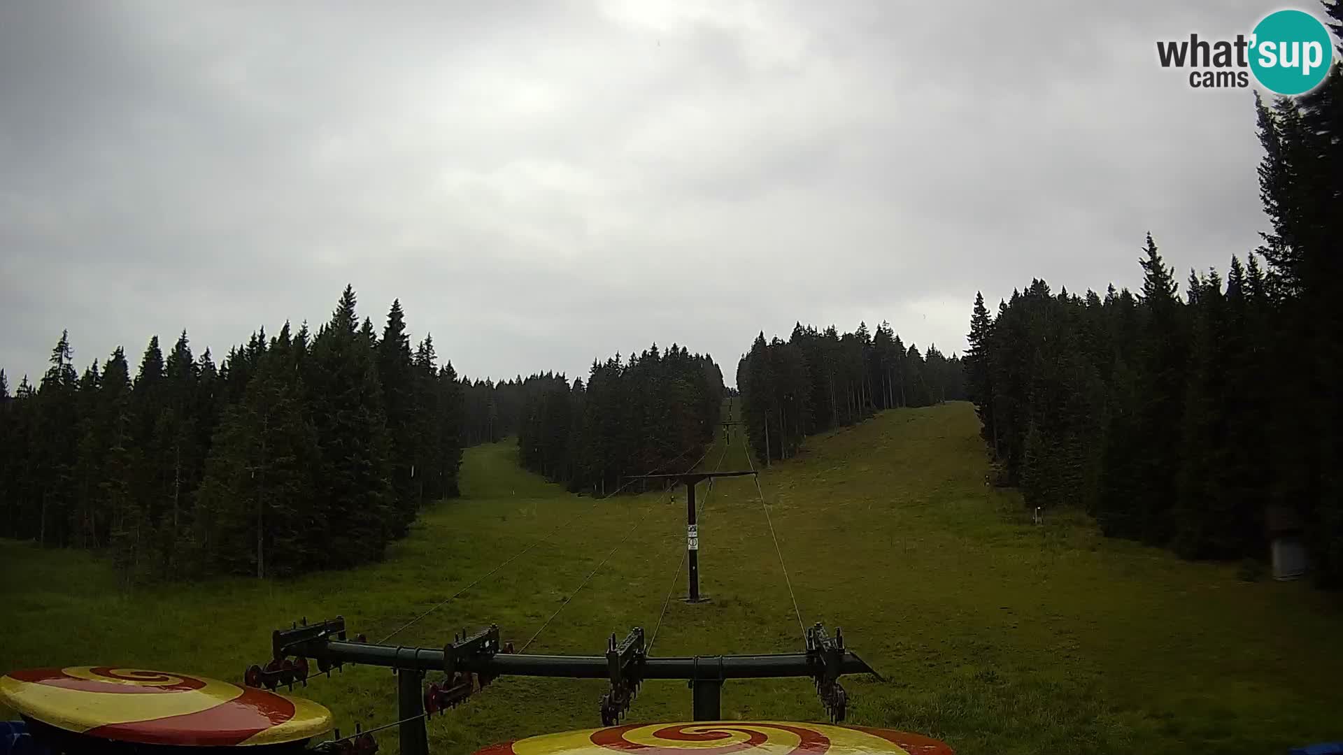 Comprensorio sciistico Rogla Webcam live Ostruščica piste 1 e 2