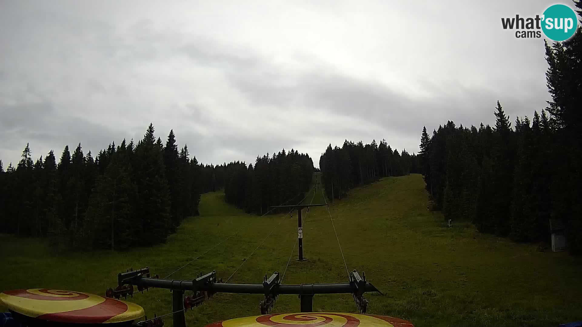 Skigebiet Rogla Webcam Ostruščica Piste 1 und 2