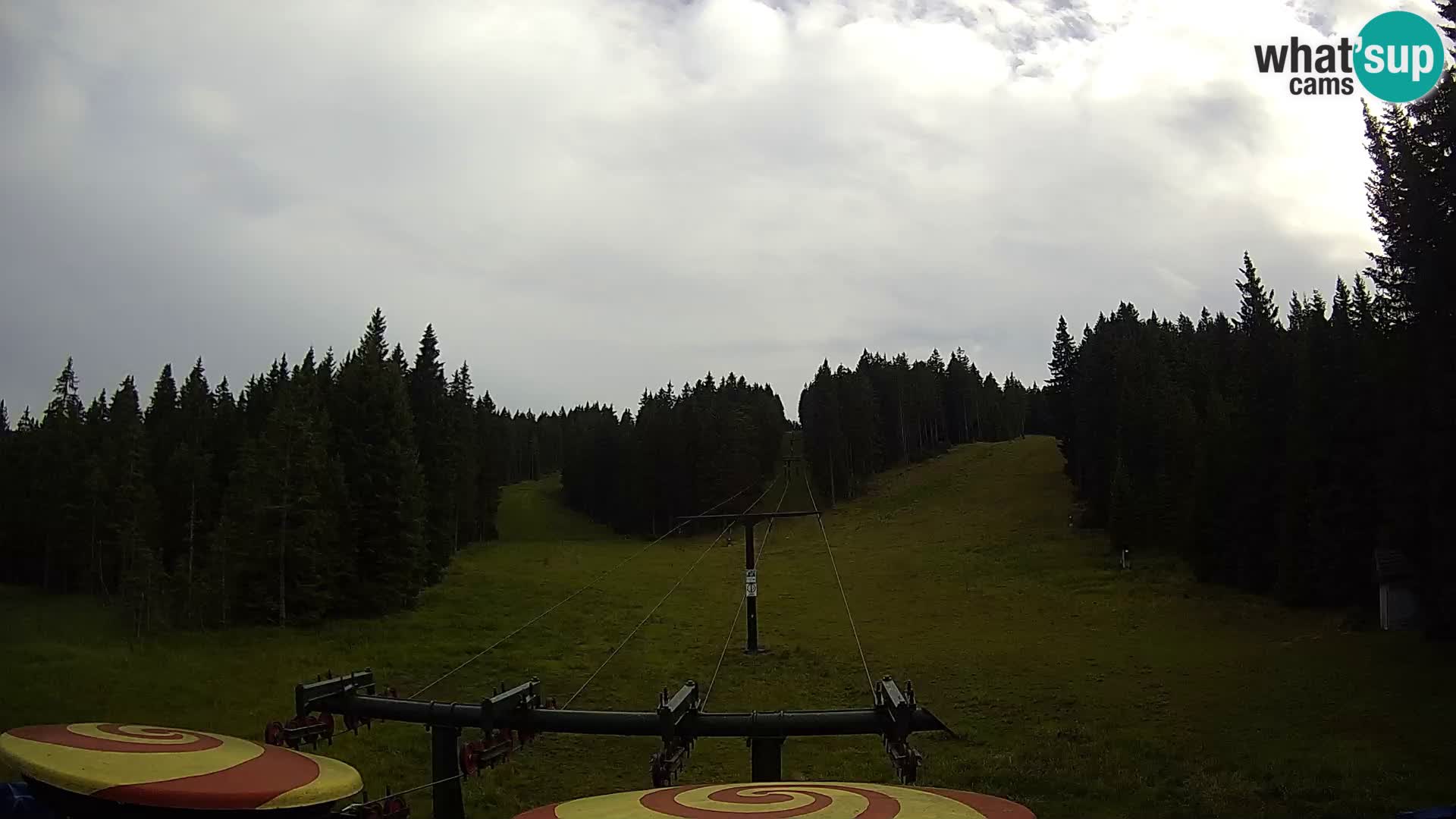 Comprensorio sciistico Rogla Webcam live Ostruščica piste 1 e 2