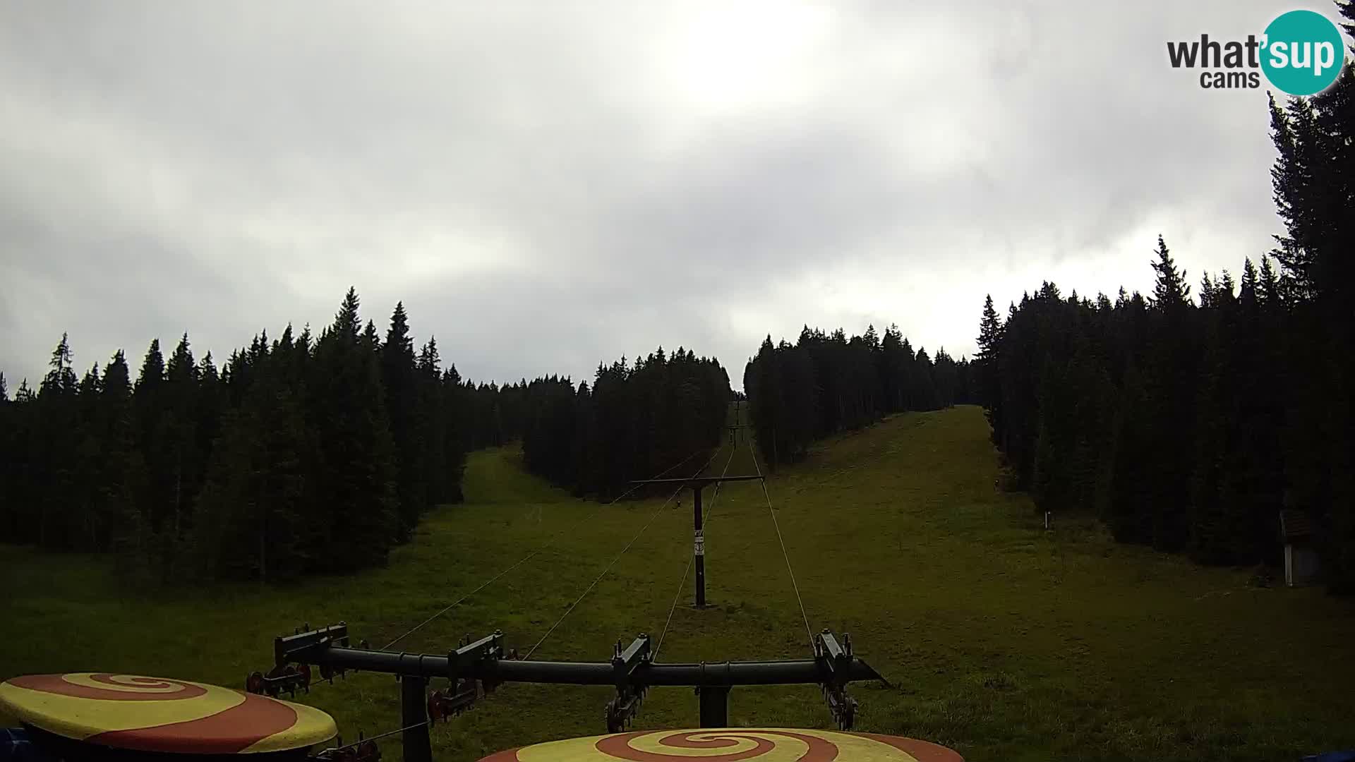 Comprensorio sciistico Rogla Webcam live Ostruščica piste 1 e 2