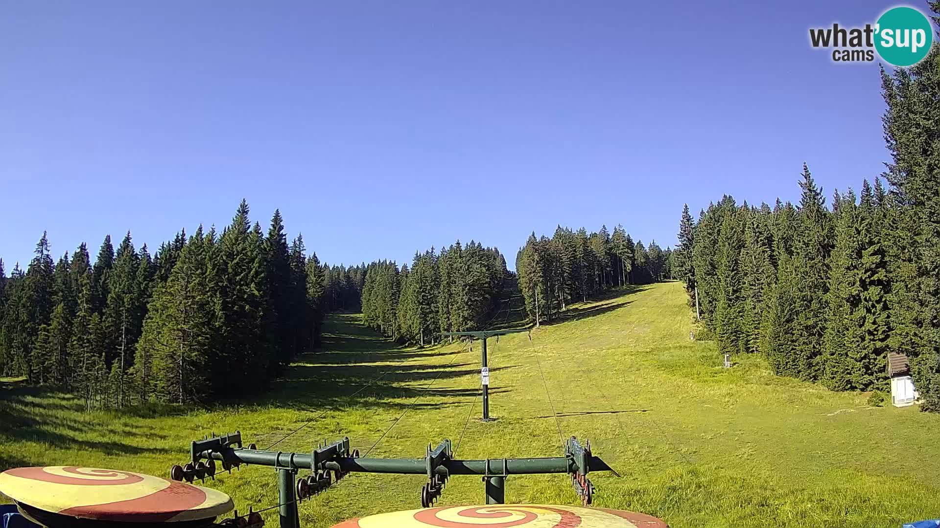 Comprensorio sciistico Rogla Webcam live Ostruščica piste 1 e 2