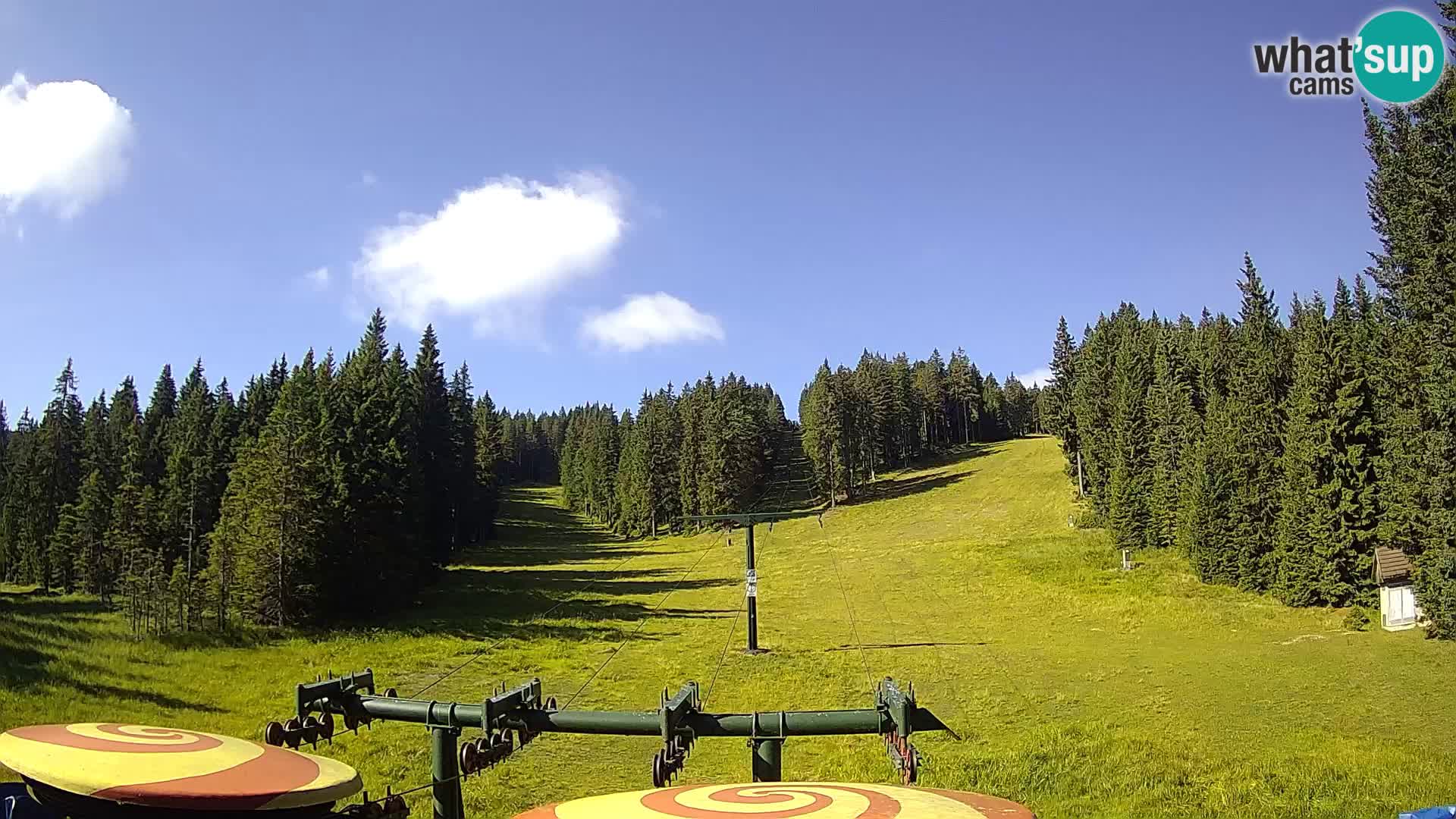Skigebiet Rogla Webcam Ostruščica Piste 1 und 2