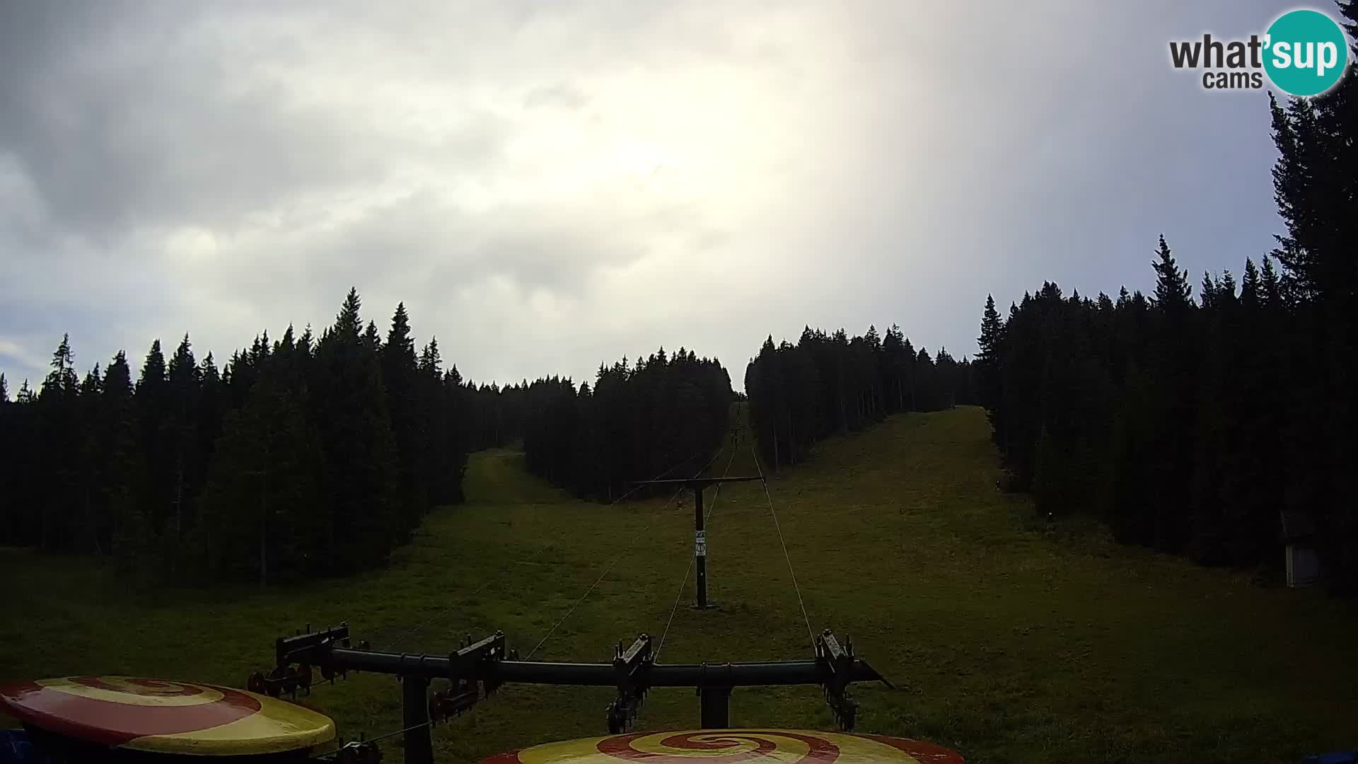 Skijalište Rogla web kamera Ostruščica proga 1 in 2