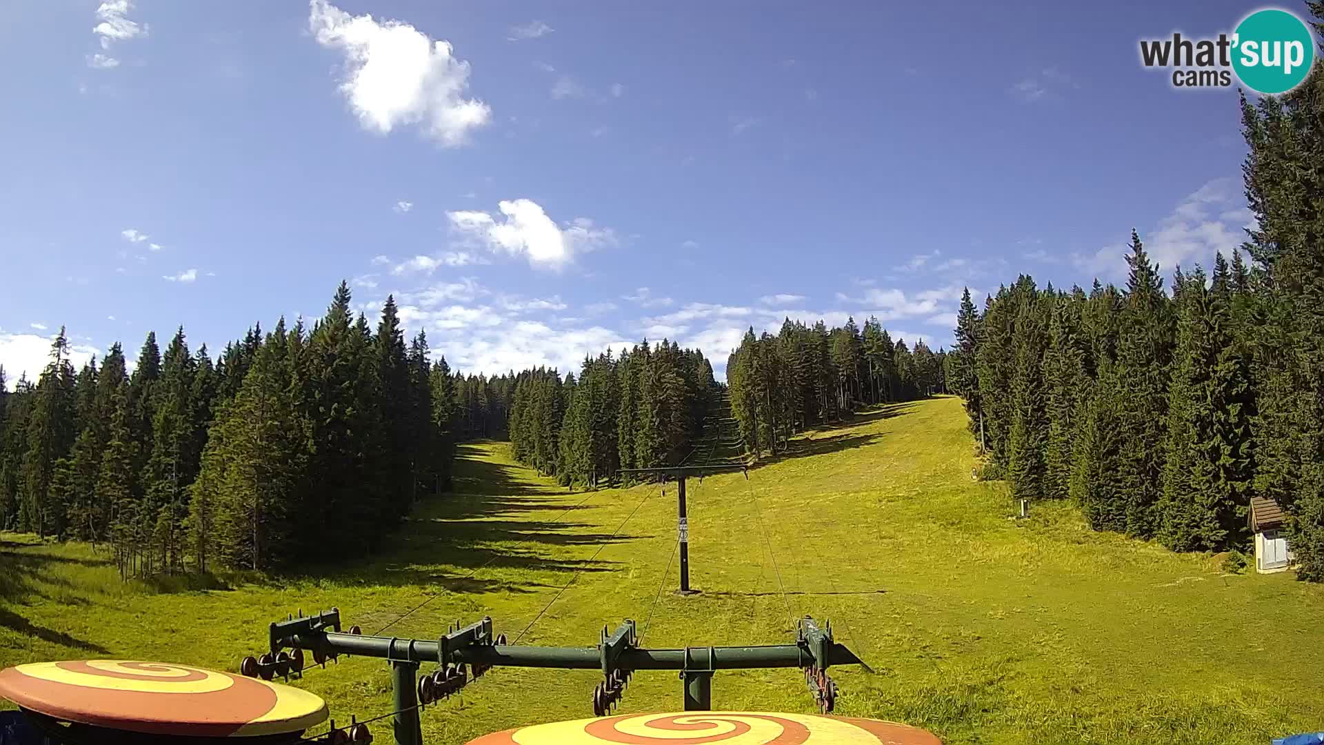 Skigebiet Rogla Webcam Ostruščica Piste 1 und 2