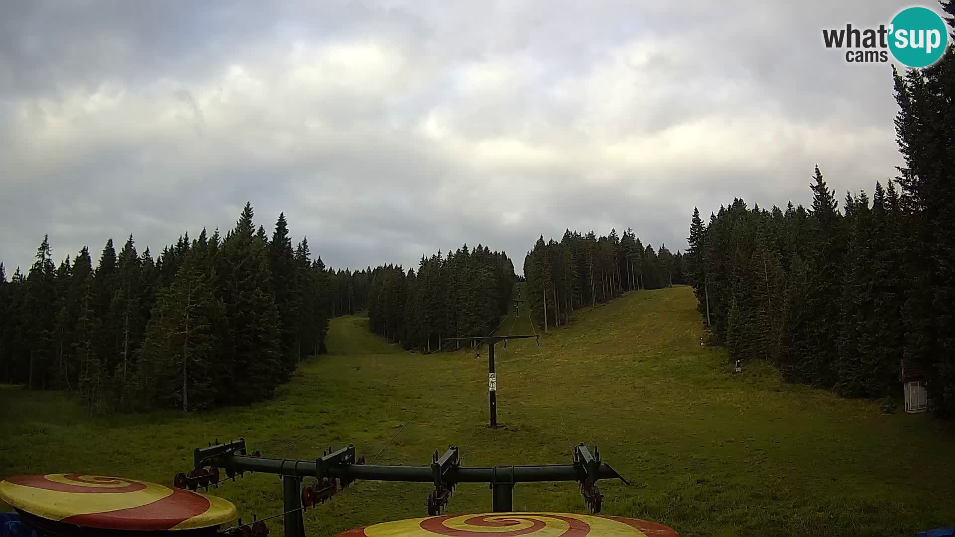 Comprensorio sciistico Rogla Webcam live Ostruščica piste 1 e 2