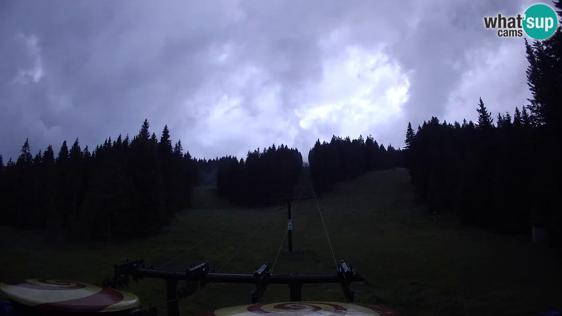 Comprensorio sciistico Rogla Webcam live Ostruščica piste 1 e 2