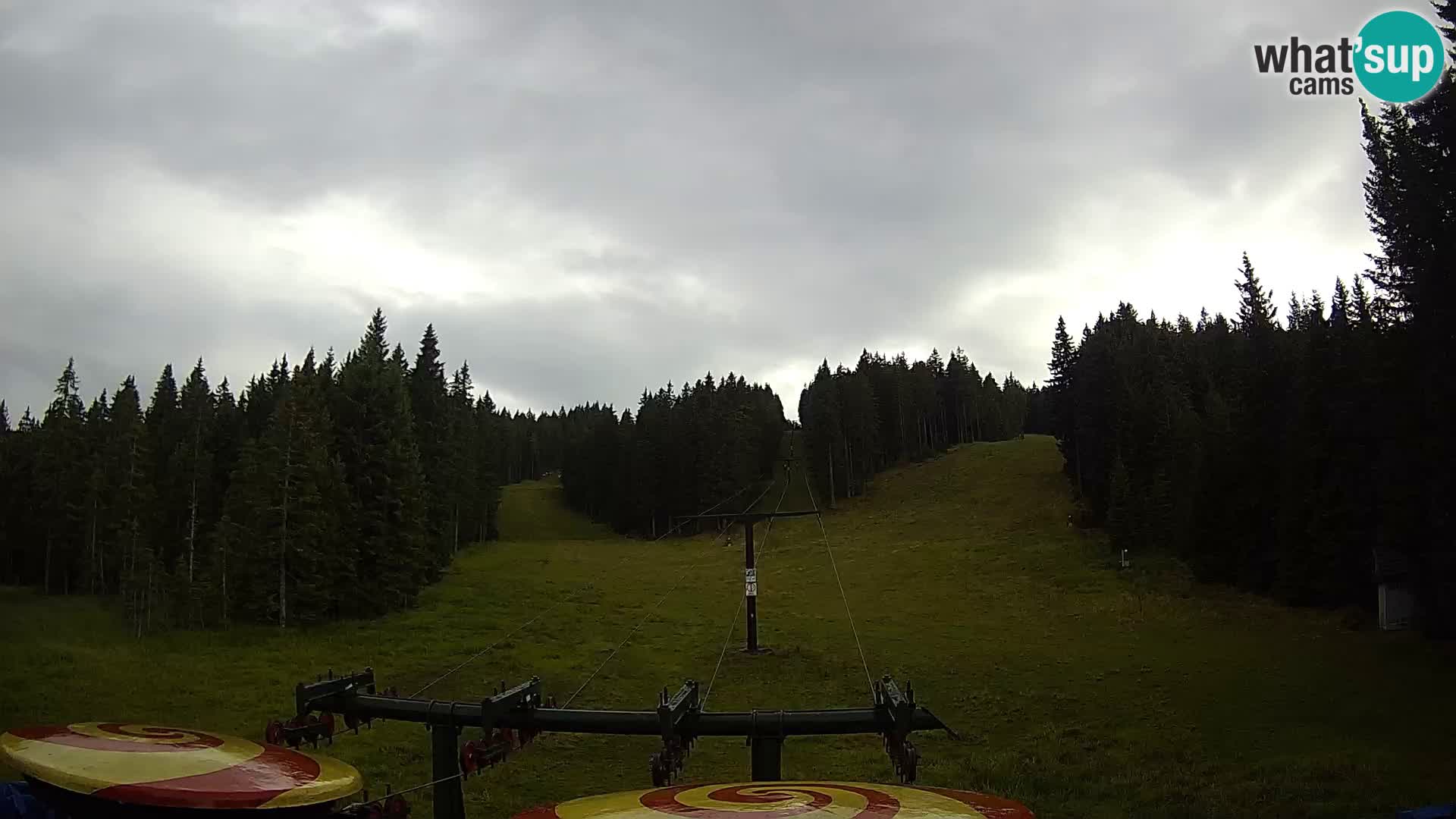 Comprensorio sciistico Rogla Webcam live Ostruščica piste 1 e 2