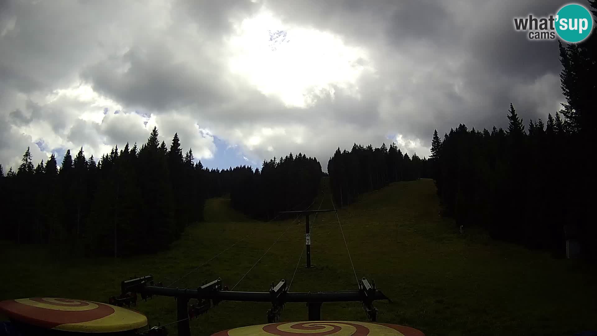 Station de ski Rogla Webcam Ostruščica pistes 1 et 2