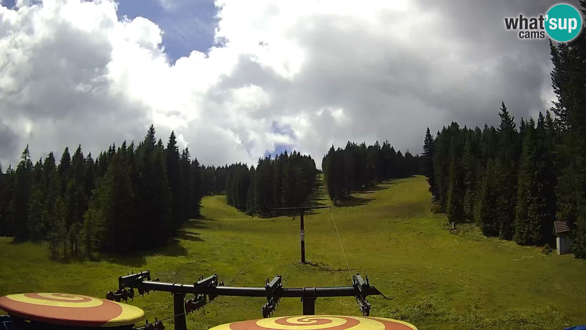 Comprensorio sciistico Rogla Webcam live Ostruščica piste 1 e 2
