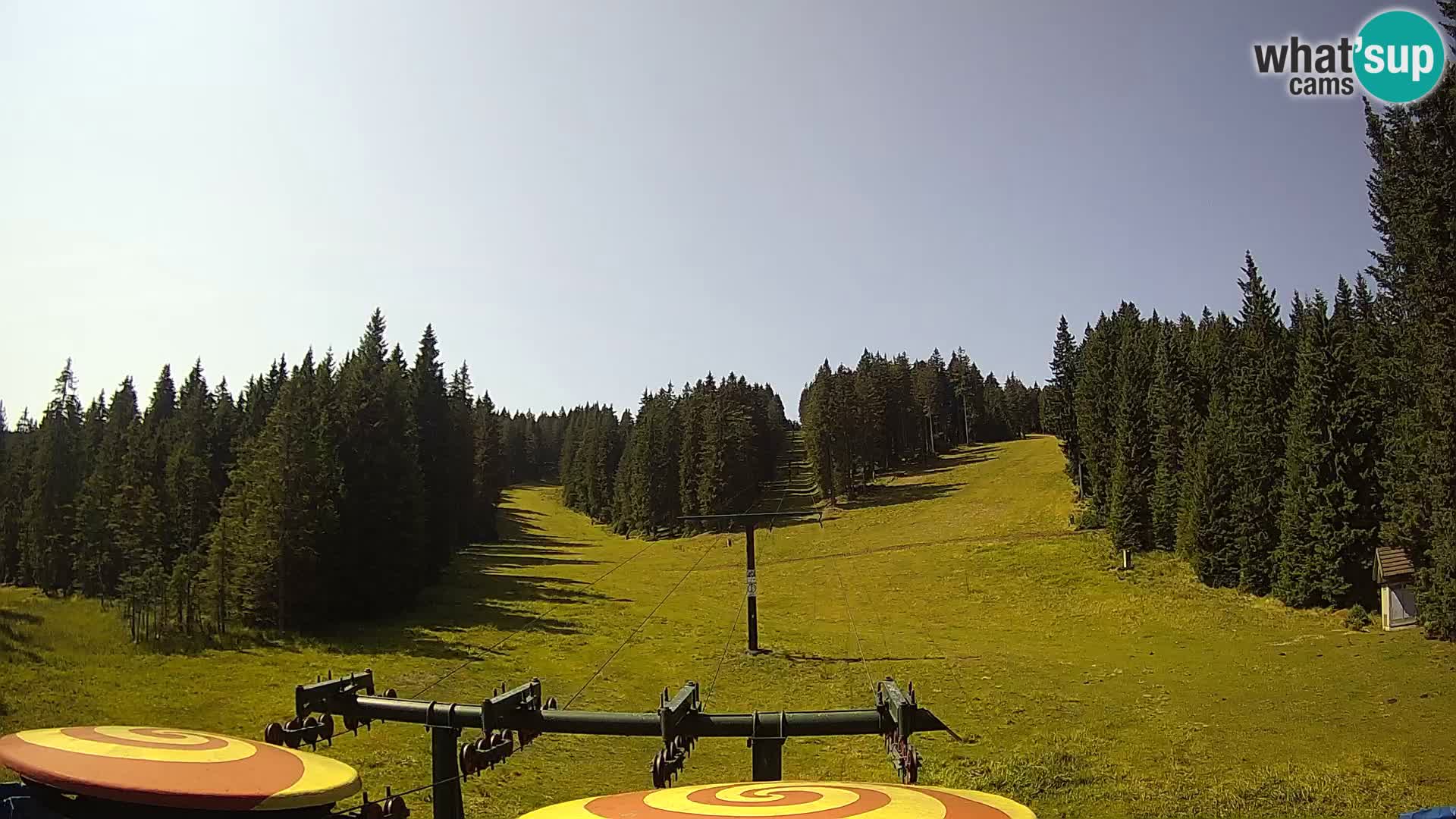 Comprensorio sciistico Rogla Webcam live Ostruščica piste 1 e 2