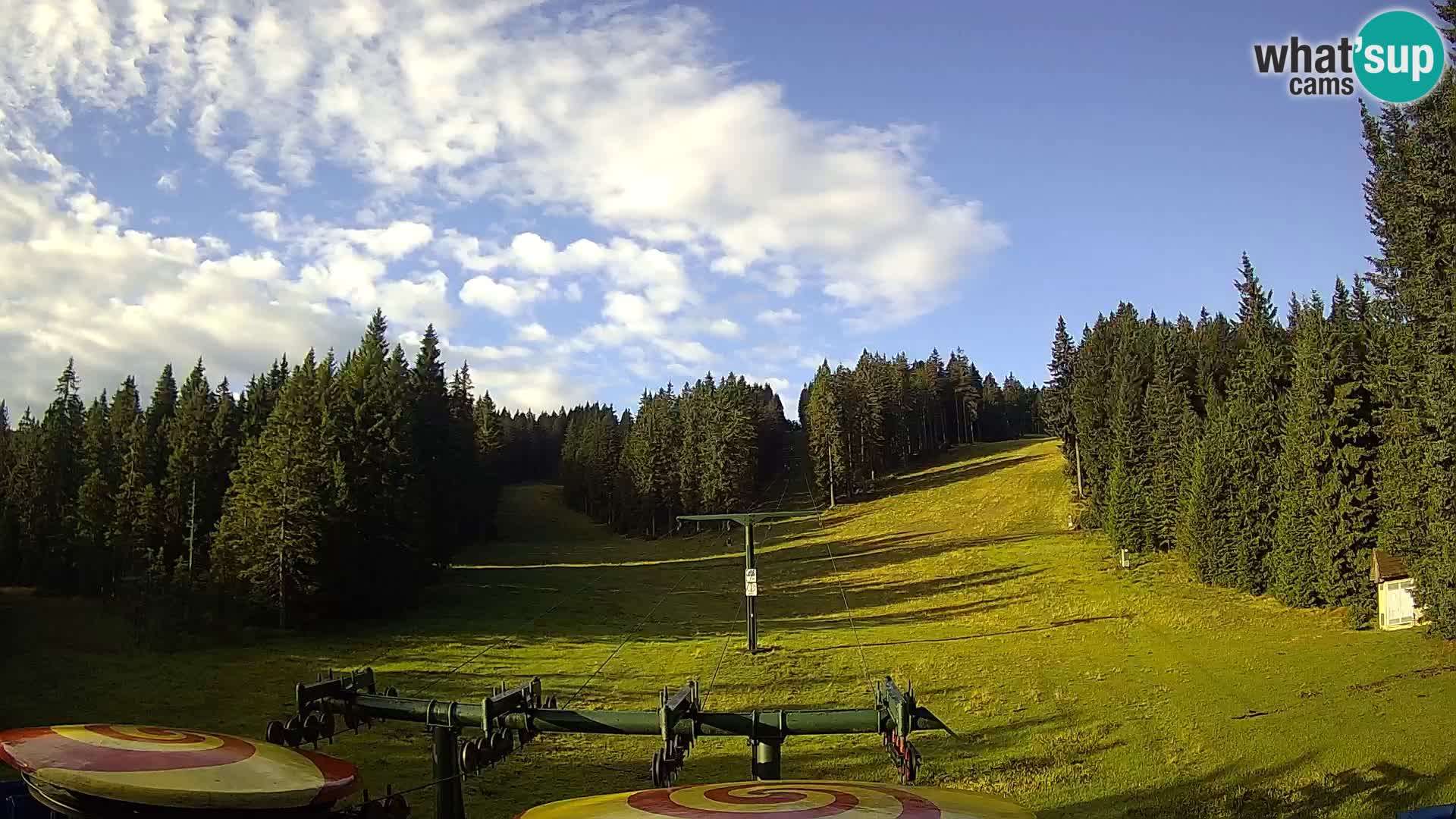 Skigebiet Rogla Webcam Ostruščica Piste 1 und 2