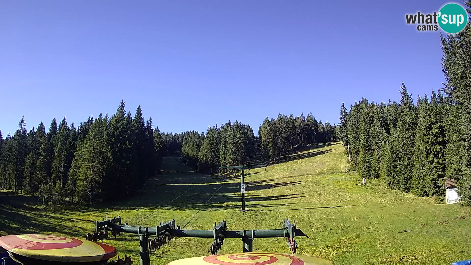 Estación de esquí Rogla Webcam Ostruščica pistas 1 y 2