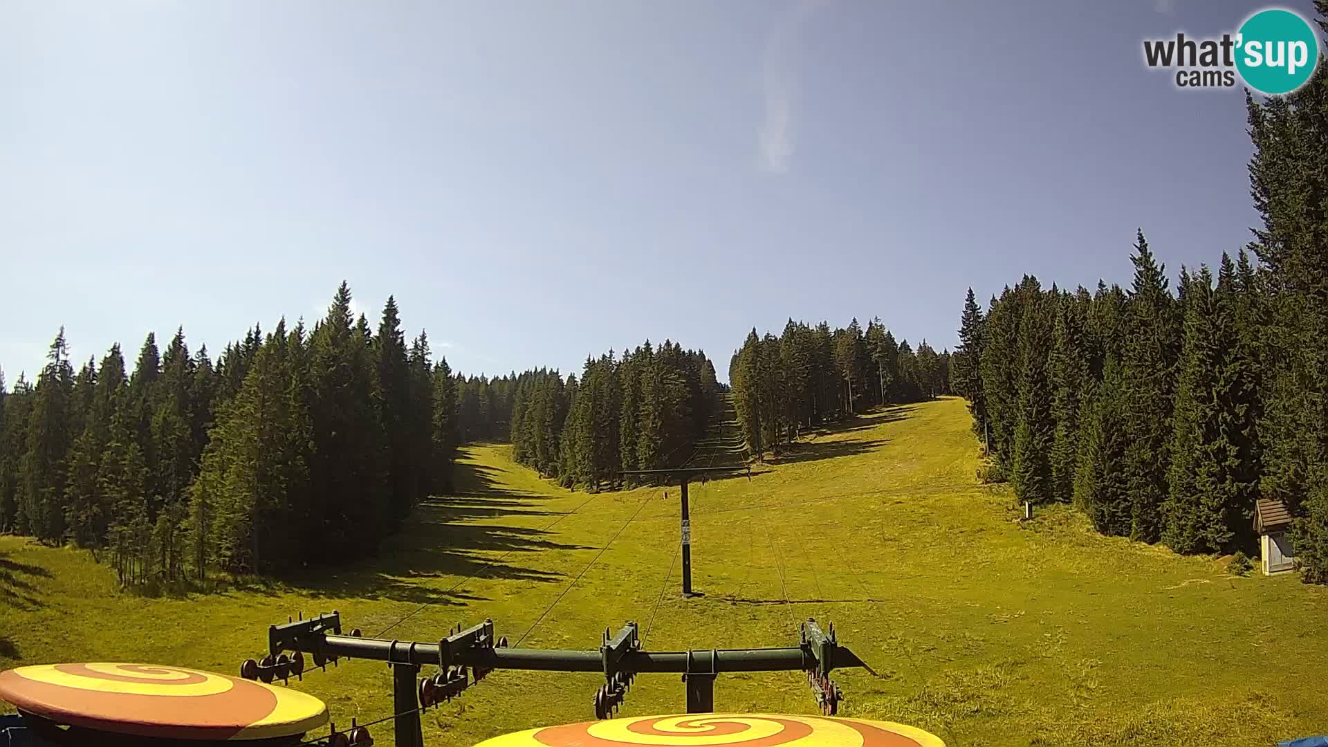 Skijalište Rogla web kamera Ostruščica proga 1 in 2