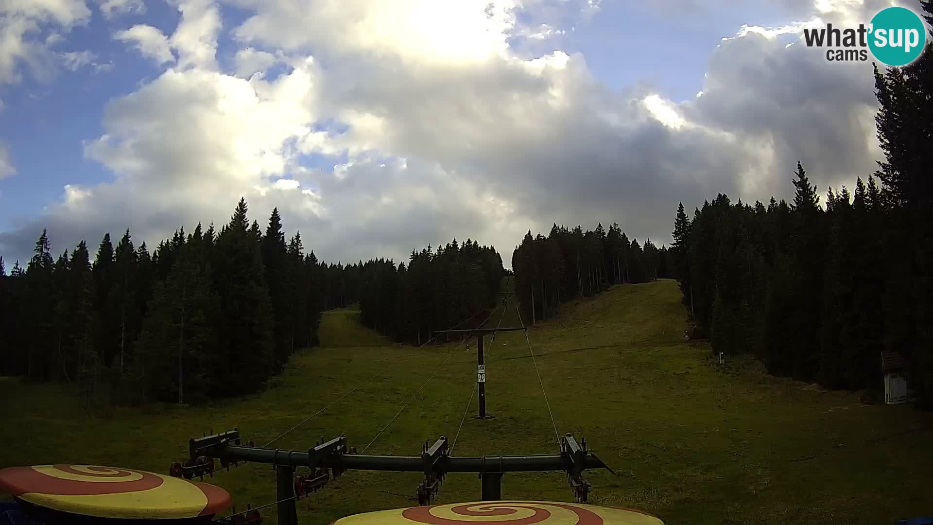 Estación de esquí Rogla Webcam Ostruščica pistas 1 y 2