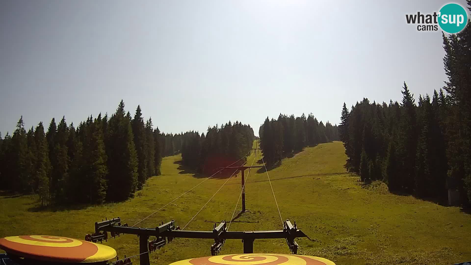 Skijalište Rogla web kamera Ostruščica proga 1 in 2