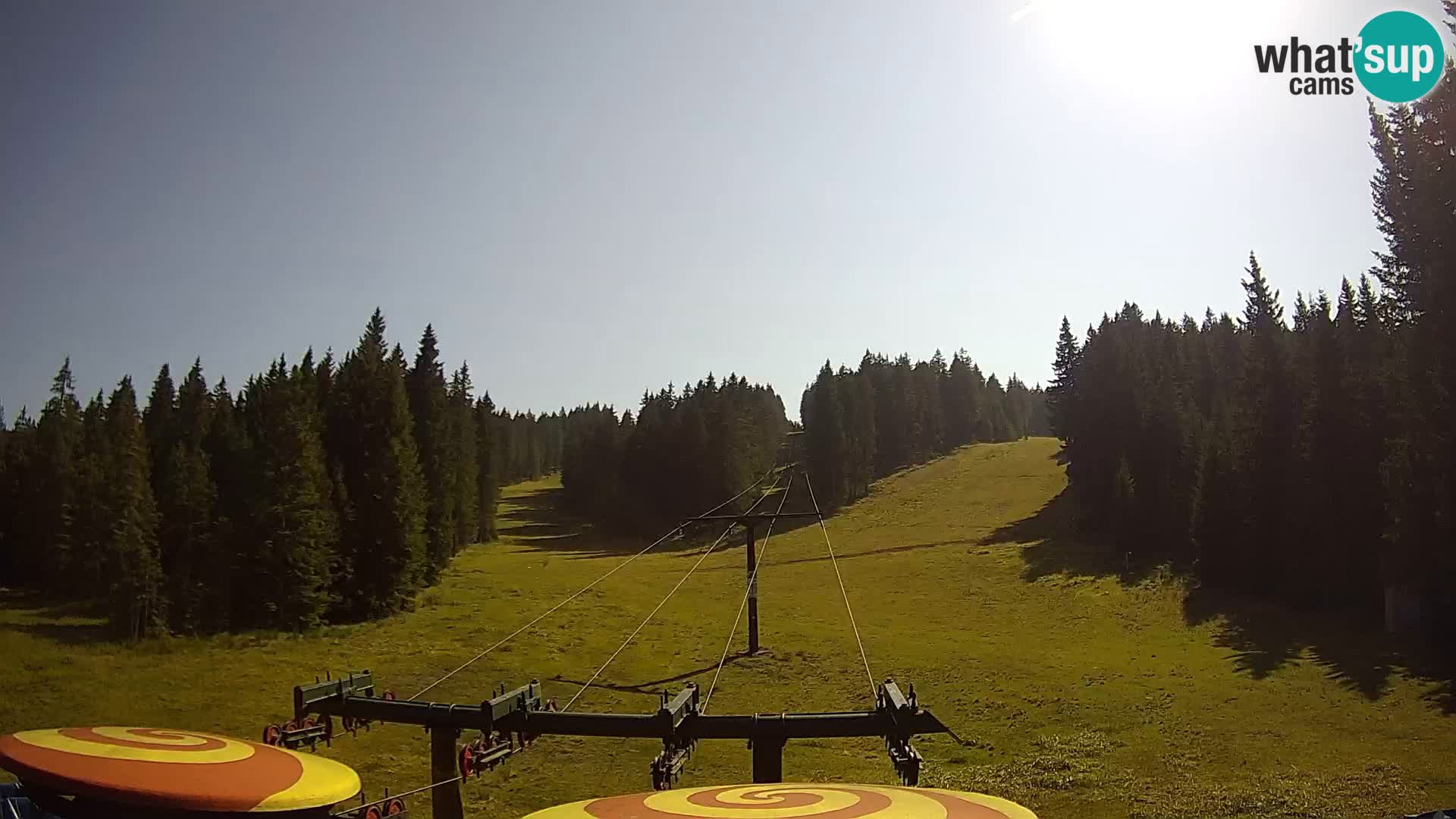 Skigebiet Rogla Webcam Ostruščica Piste 1 und 2