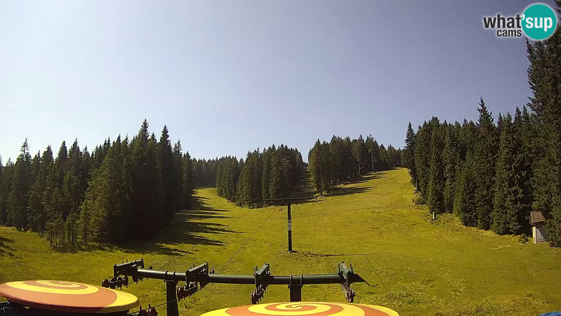 Comprensorio sciistico Rogla Webcam live Ostruščica piste 1 e 2